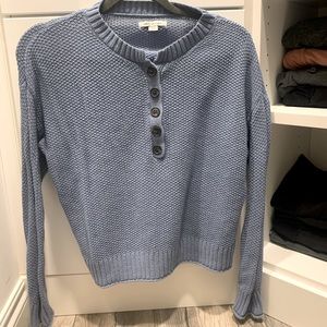 blue sweater